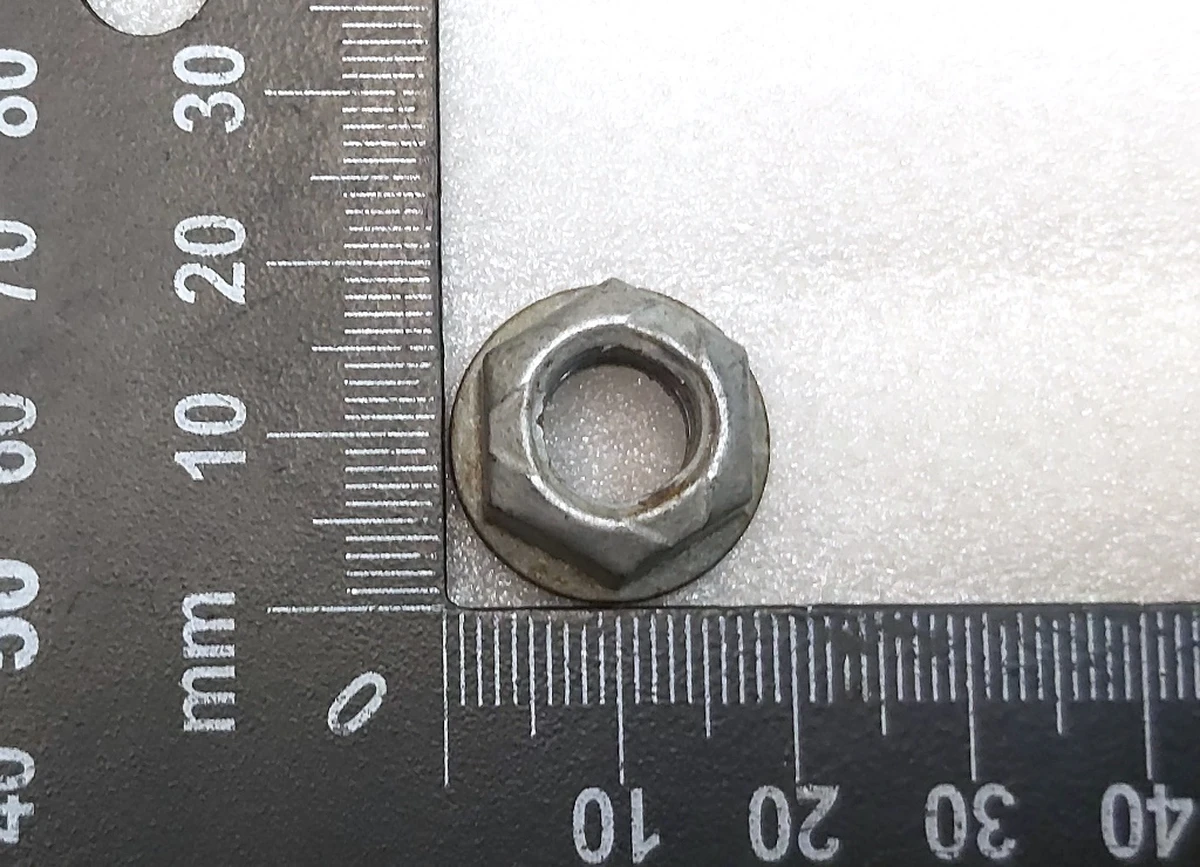 20 NUT FL LK M10A 1.5 PC10 SO Tesla model S Feb 2021, model X, model X Mar 2021 1077109-00-A