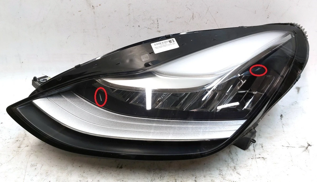 1 HD/LP ASY, SAE UP-LEVEL, LH with damage Tesla model 3, model Y 1077371-00-K