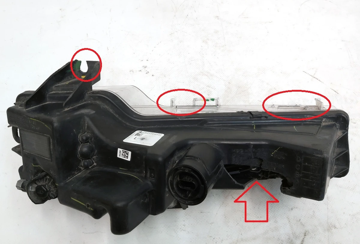 LAMP ASY, FASCIA LAMP, SAE UP-LEVEL, LH Tesla model 3, model Y 1077391-00-F