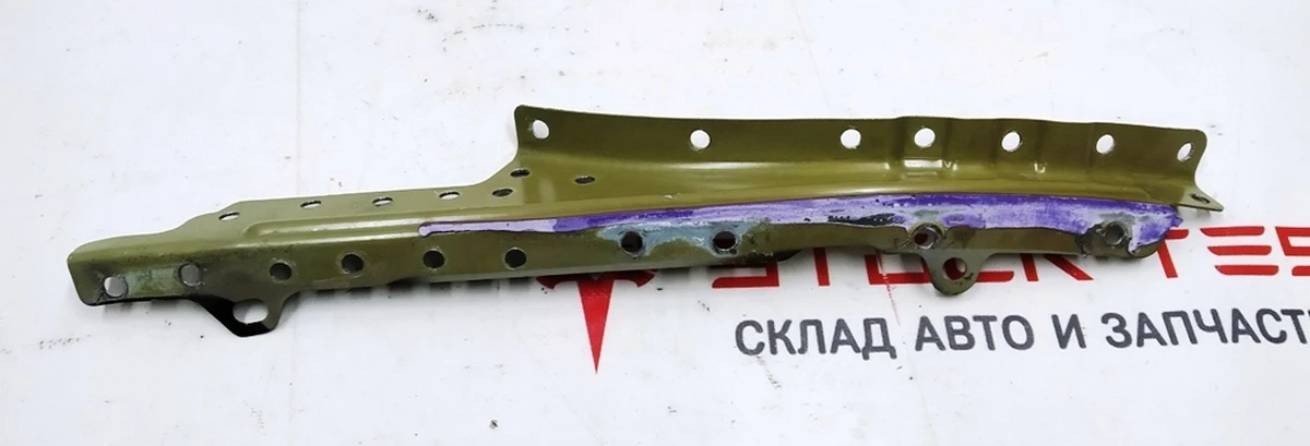 26 Quarter front left inner reinforcement shelf wing (pistol) rear Tesla model 3 1080025-S0-C