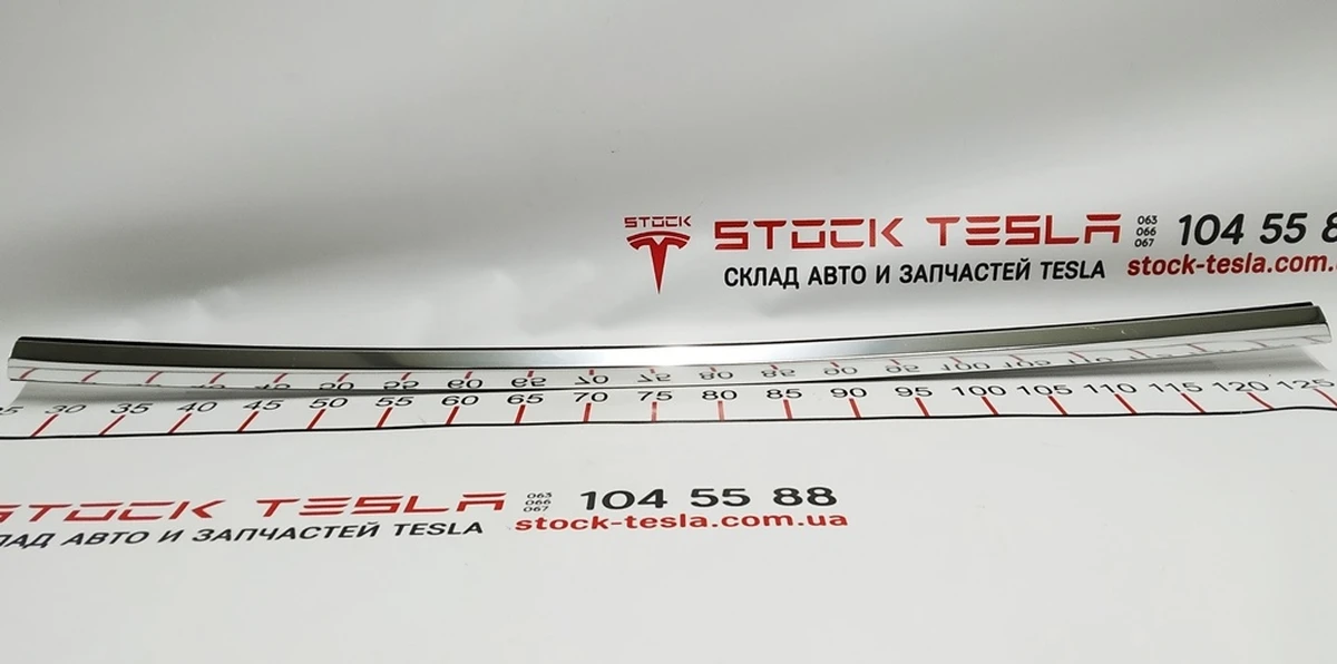 2 Молдинг зовнішній двері задньої правої хром Tesla model 3 1080748-99-G