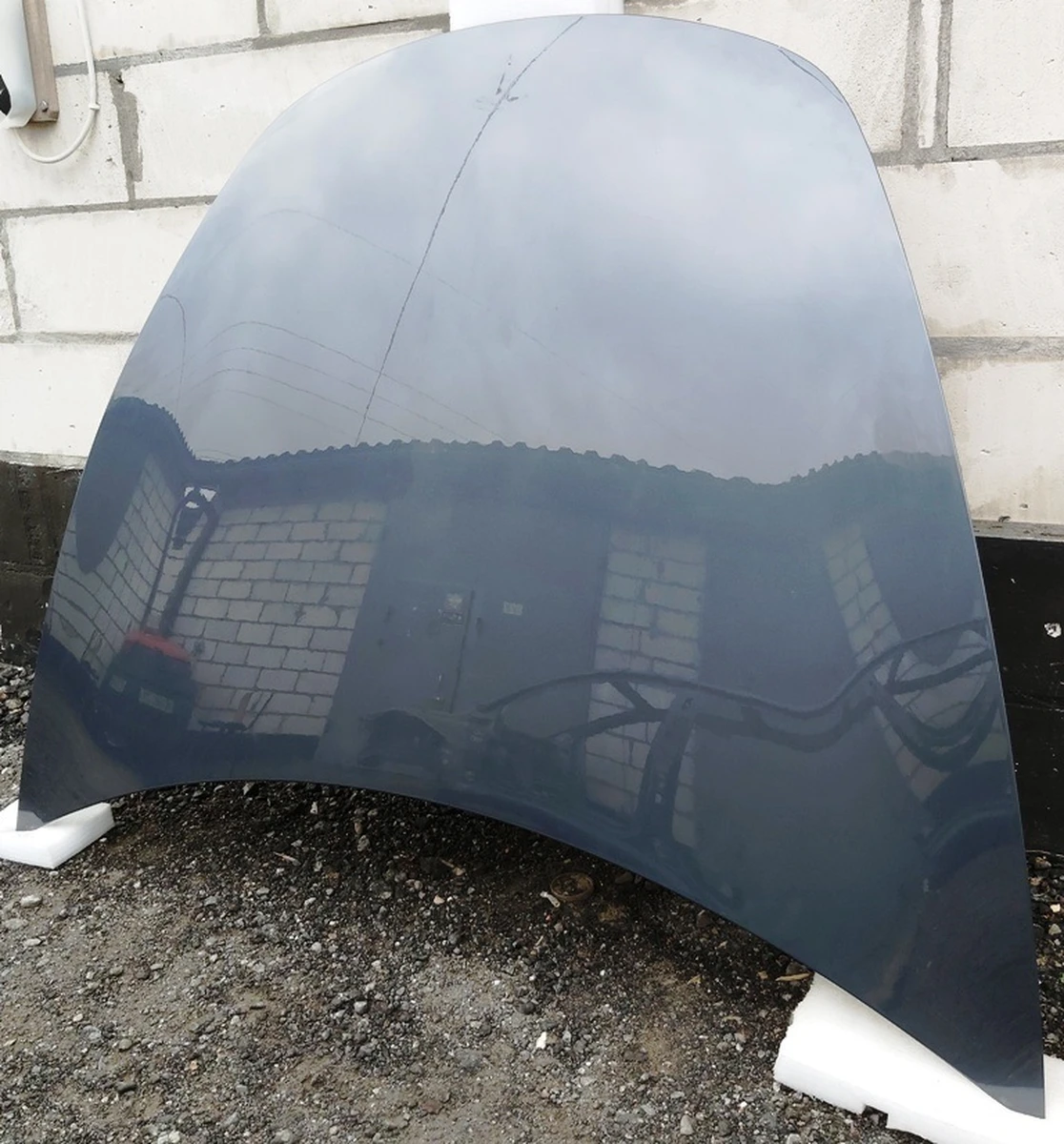 1 Капот MIDNIGHT SILVER METALLIC-PMNG с повреждением Tesla model 3 1081390-12-C