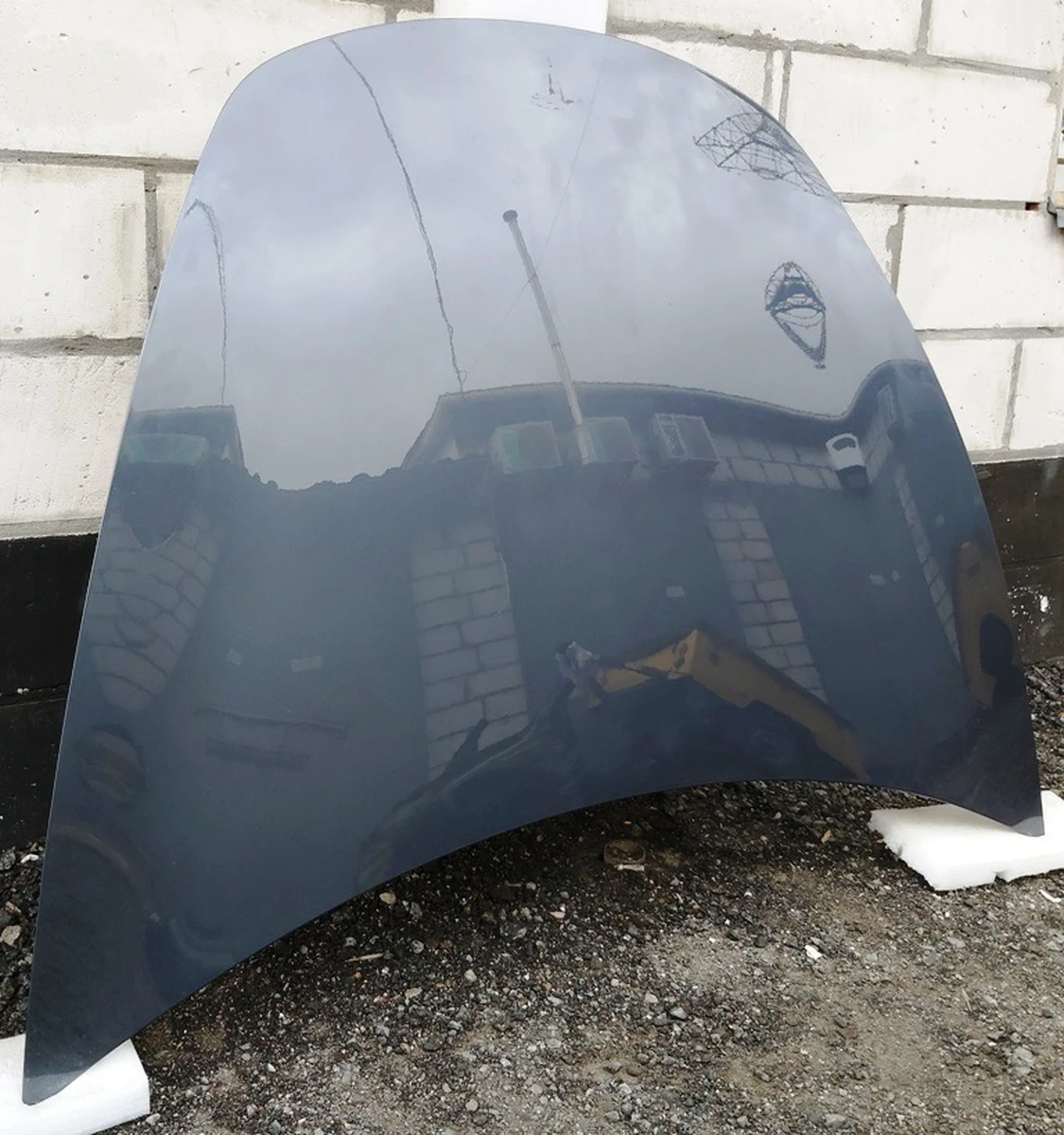 1 Капот MIDNIGHT SILVER METALLIC-PMNG с повреждением Tesla model 3 1081390-12-C