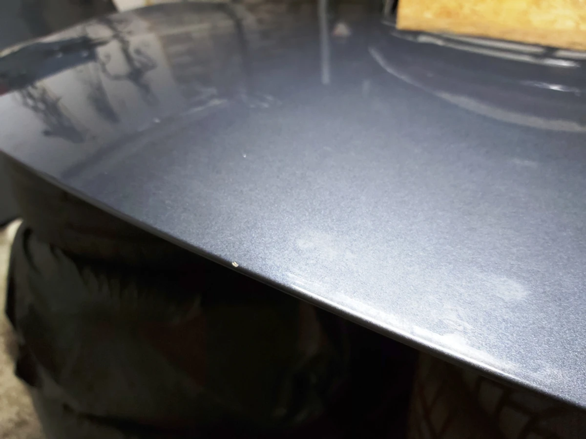 1 Капот MIDNIGHT SILVER METALLIC-PMNG с повреждением Tesla model 3 1081390-12-C