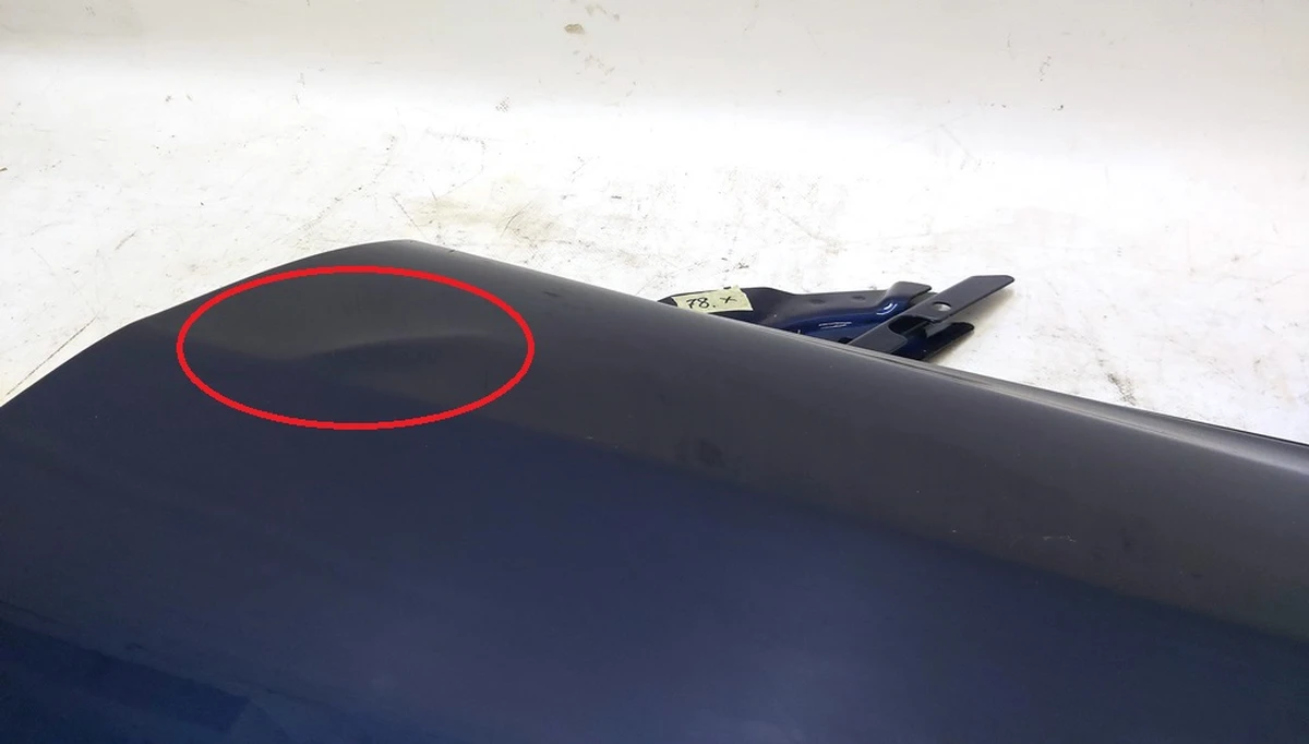 3 Двері передні ліві (метал) PPSB з ущільнювачем з пошкодженням Tesla model 3 1081421-E0-C