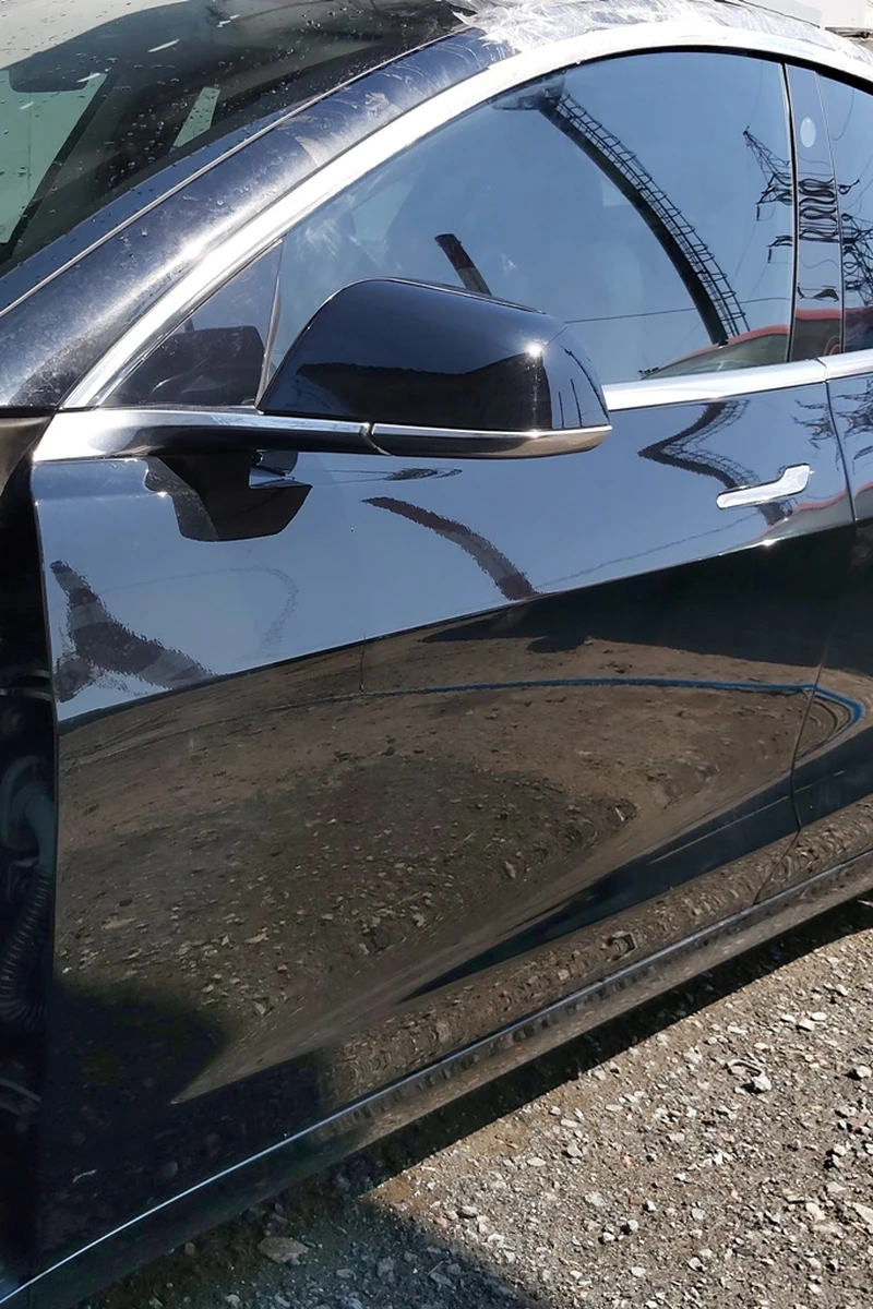 3 Дверь передняя левая PPSB в сборе Tesla model 3 1081421-E0-C