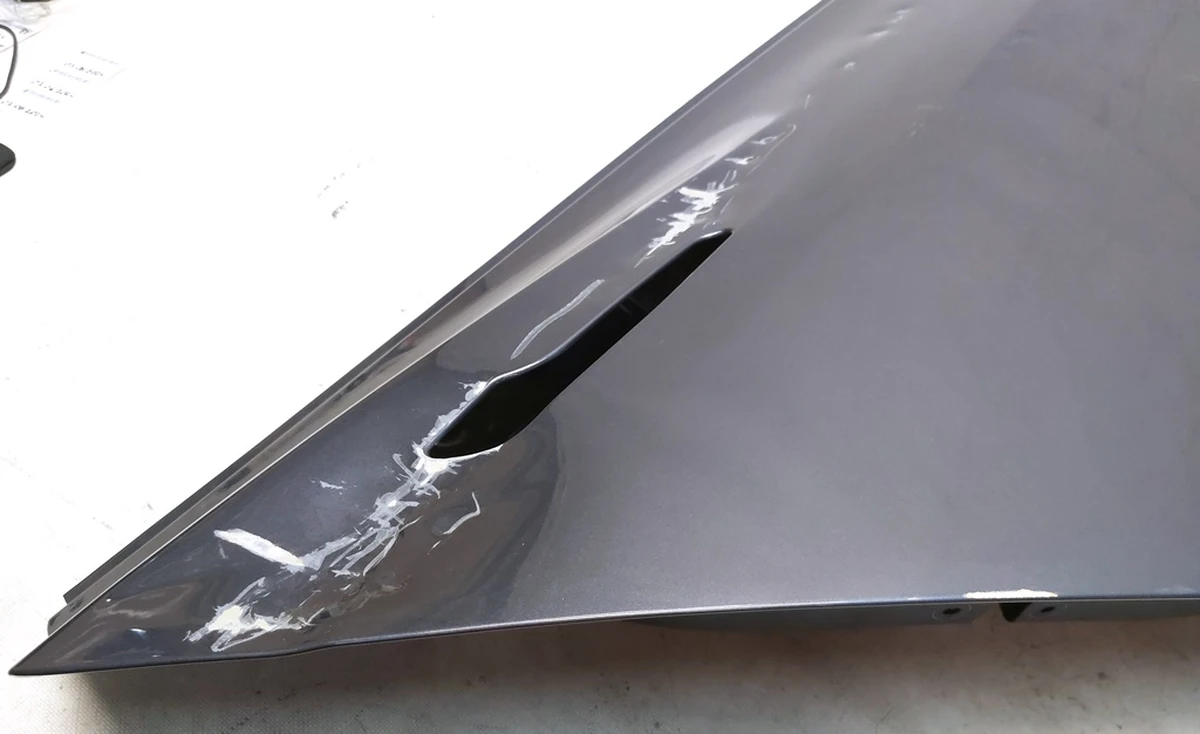 9 Дверь задняя правая (металл) PMNG с повреждением Tesla model 3 1081440-12-C