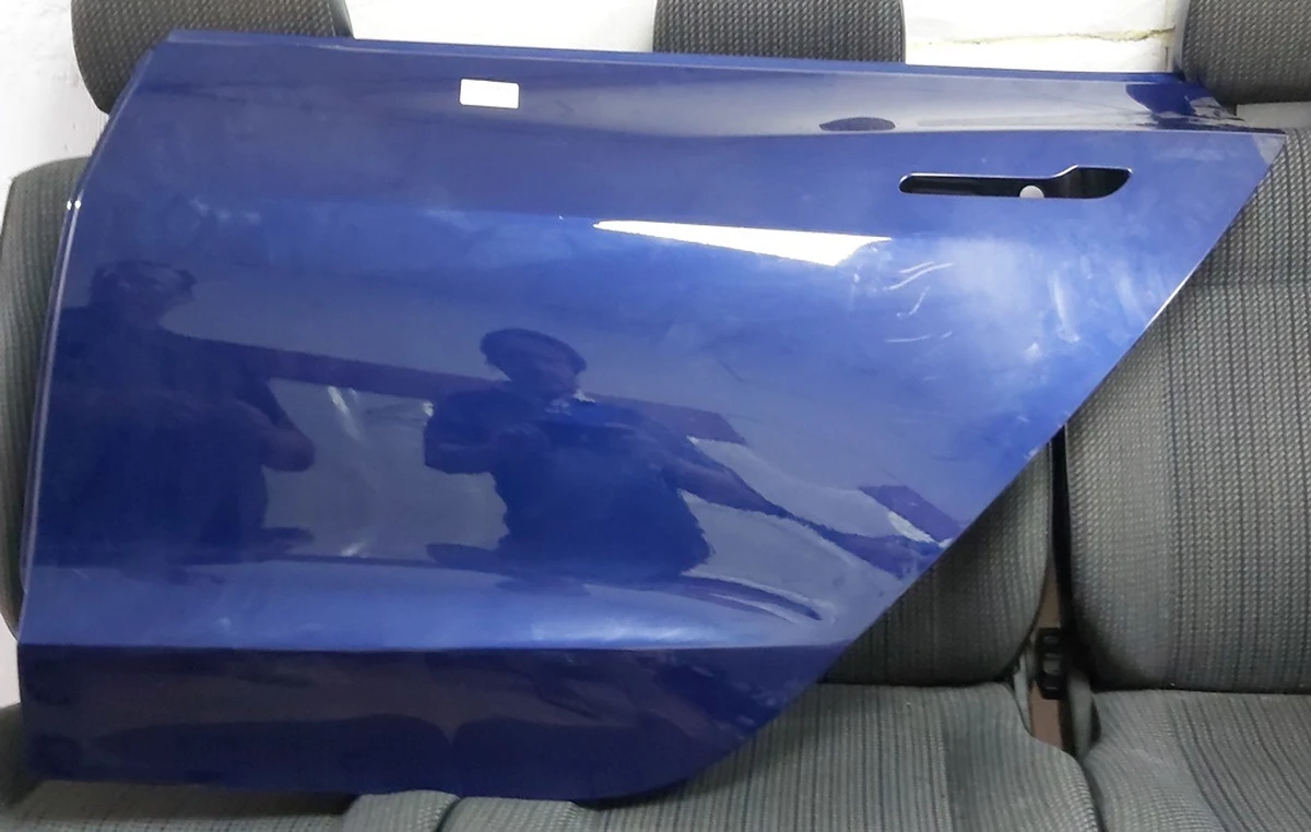 7 Rear left door (metal) PPSB Tesla model 3 1081441-E0-C