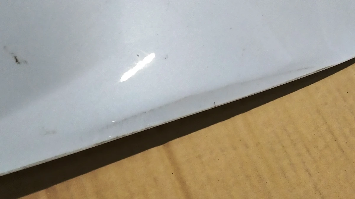 11 Кришка багажника (ляда) метал в зборі з емблемою "T" (з ушкодженнями) Tesla model 3 1081460-E0-D