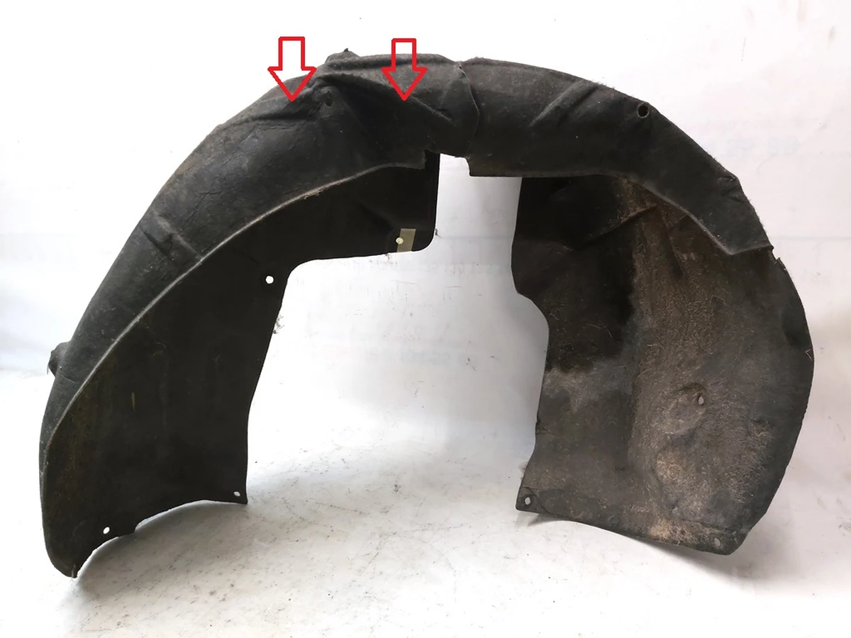 3 Підкрилок задній лівий з пошкодженням Tesla model 3 1081583-00-D