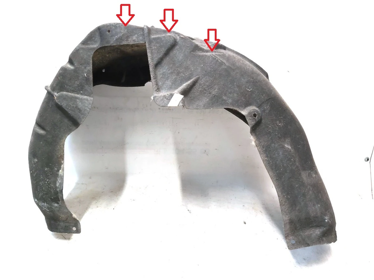 3 Підкрилок задній лівий з пошкодженням Tesla model 3 1081583-00-D