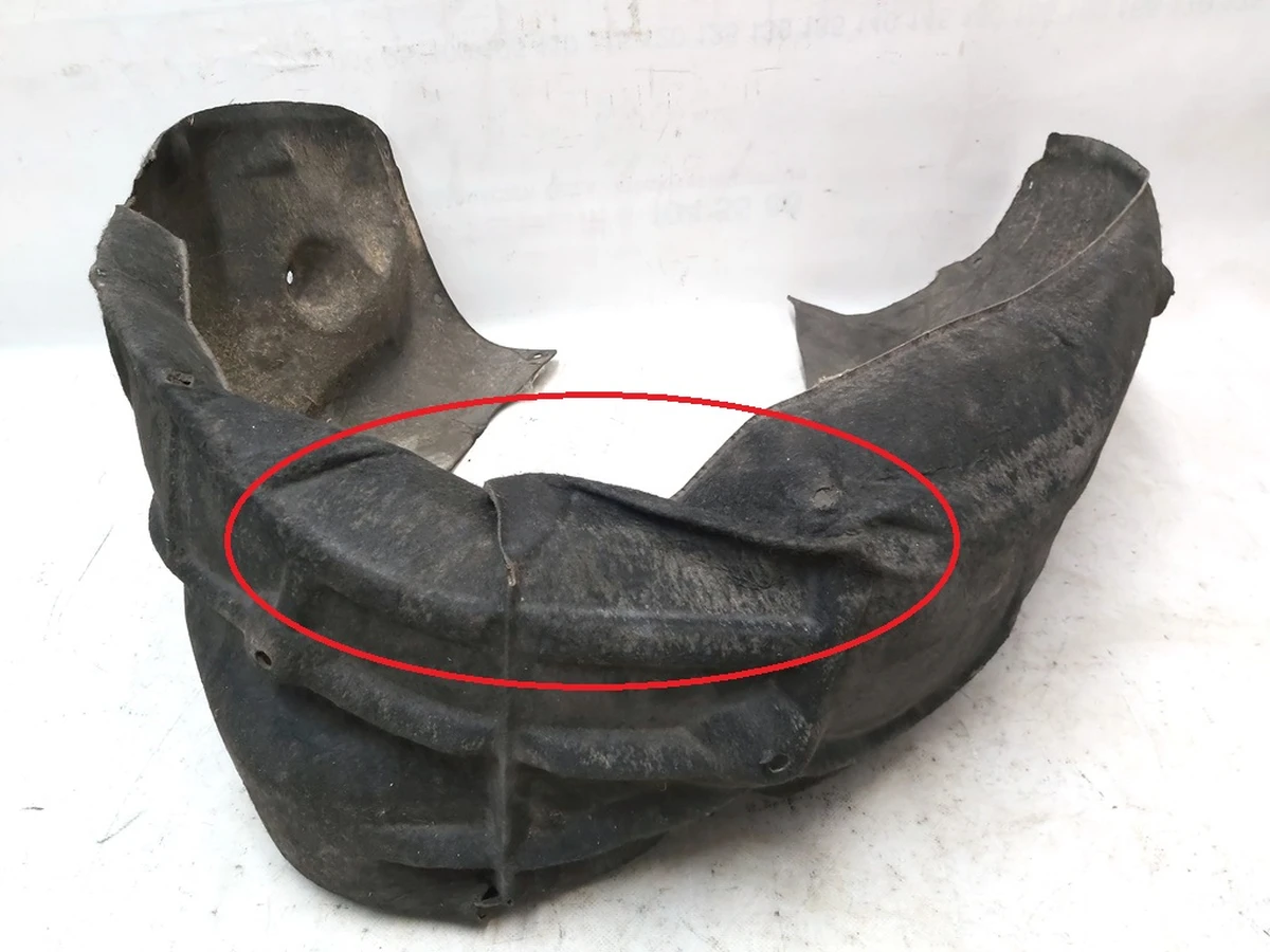 3 Підкрилок задній лівий з пошкодженням Tesla model 3 1081583-00-D