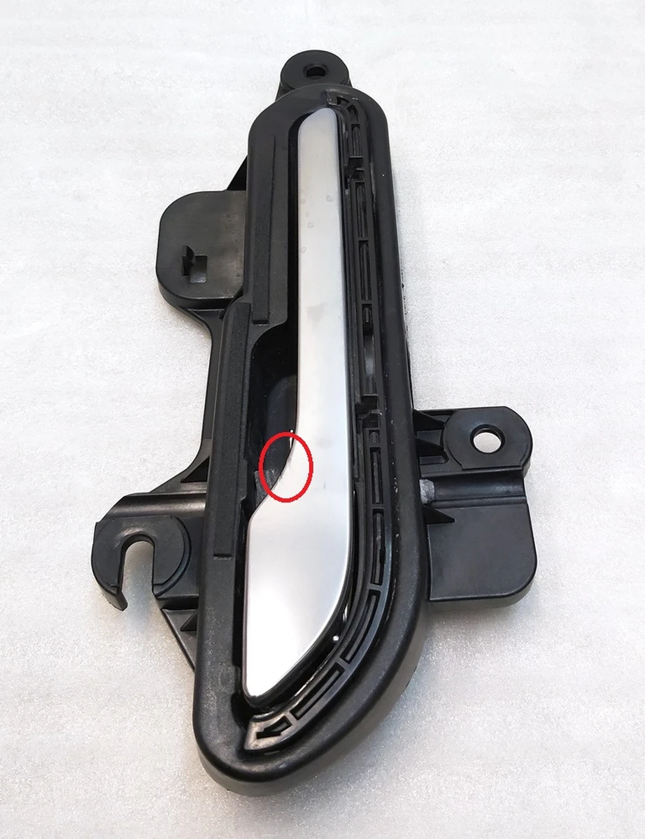 2 Механізм ручки зовнішньої передньої задньої правої REV1 з пошкодженням хромового покриття Tesla model 3 1081832-00-J