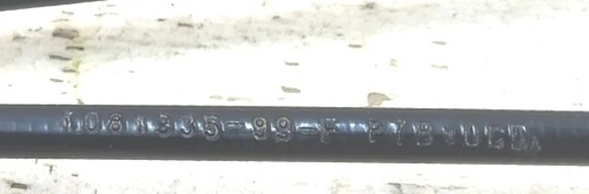 14 2ND ROW RECLINE RELEASE CABLE ASSEMBLY - 5-SEATER - LEFT HAND Tesla model X 1081935-00-H