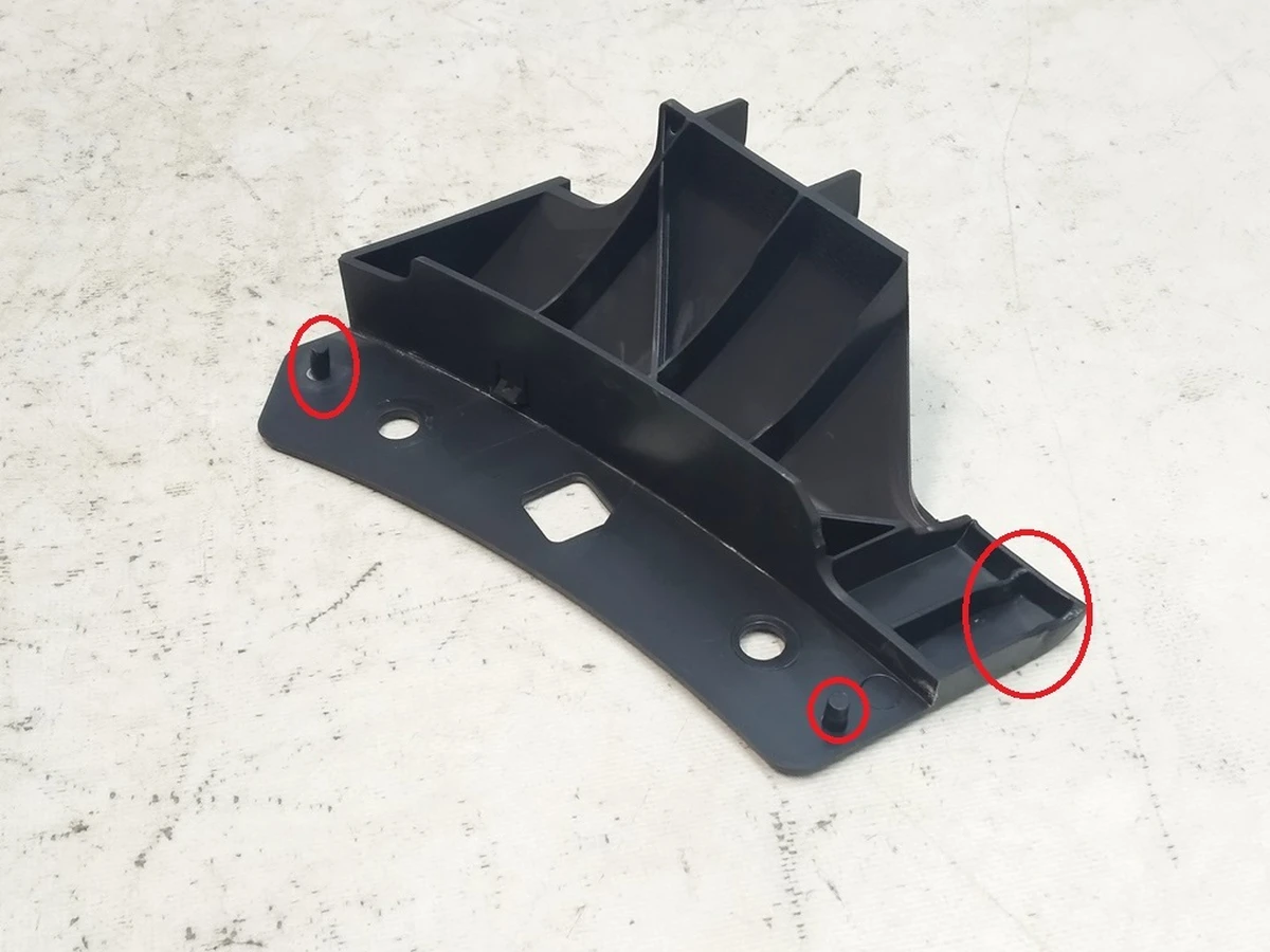 2 REINF - Fascia front center upper to FEM RH, M3 (fixed) Tesla Model 3 1084170-00-B
