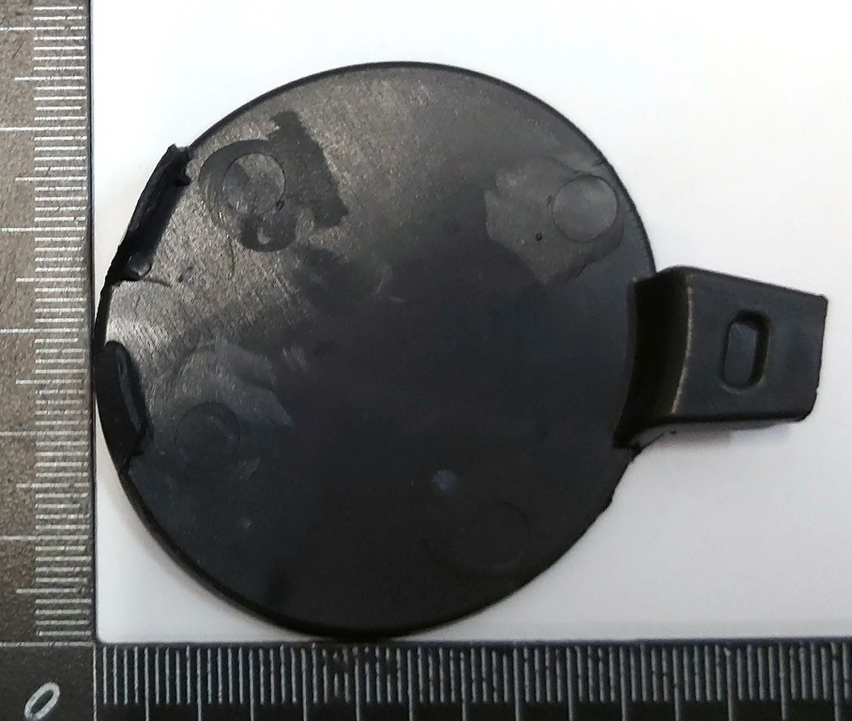 Заглушка бампера переднего BLACK Tesla model 3 1084168-00-E