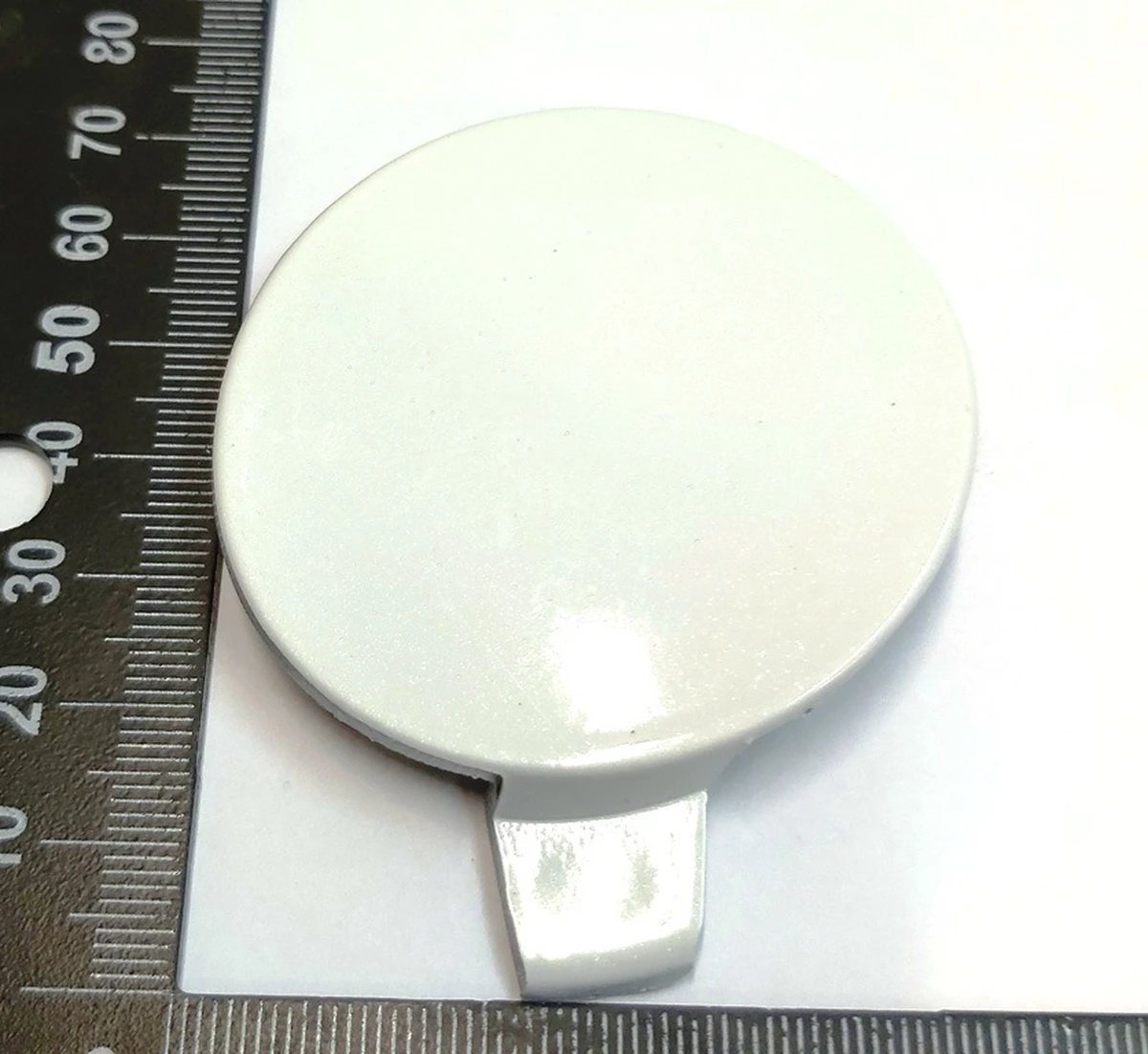 Заглушка бампера переднего WHITE Tesla model 3 1084168-00-E