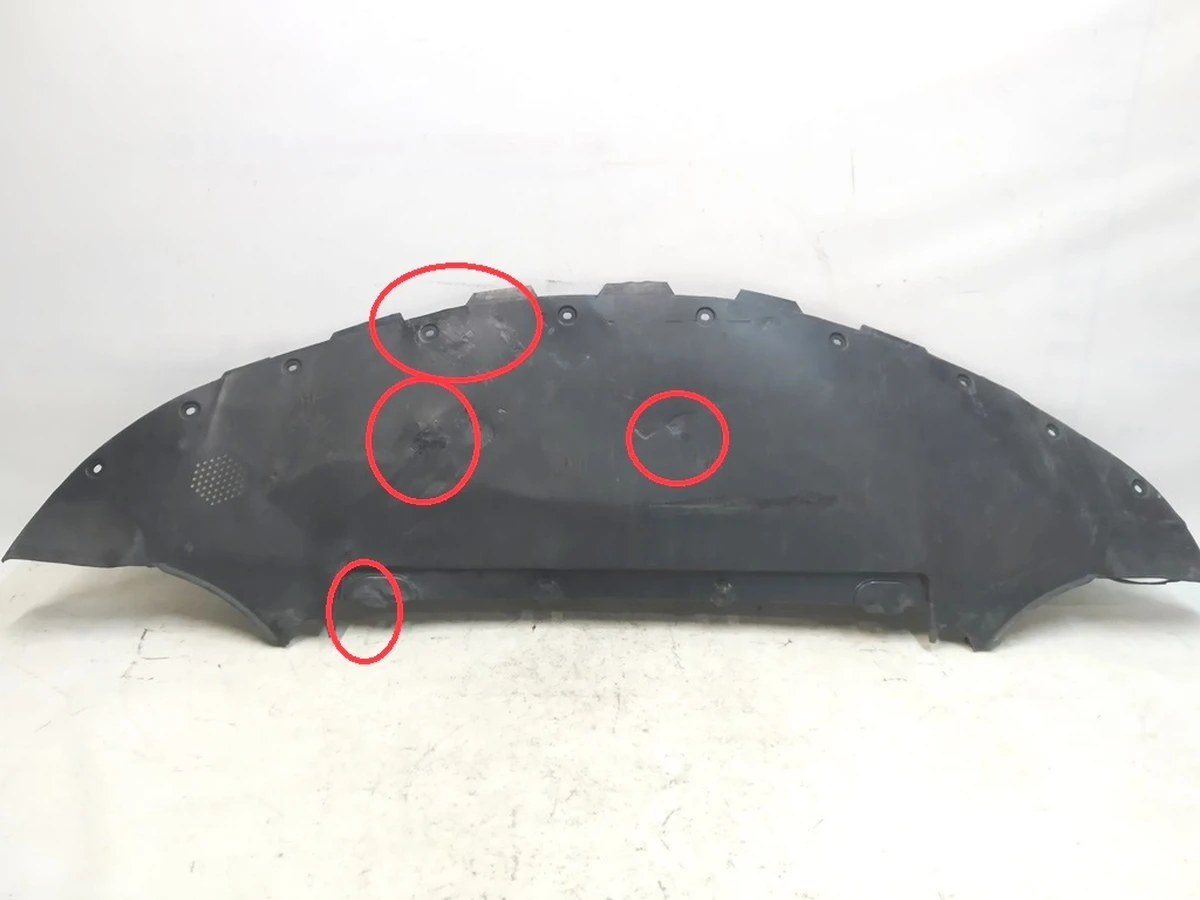 1 LWR VALANCE, FRT FASCIA (OVERMOLD) (fixed) Tesla Model 3 1084174-00-D.