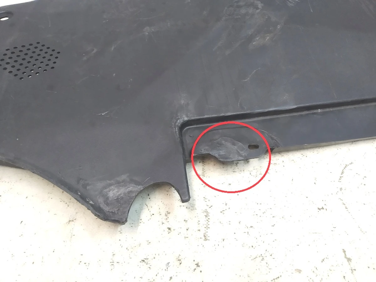 1 LWR VALANCE, FRT FASCIA (OVERMOLD) (fixed) Tesla Model 3 1084174-00-D.