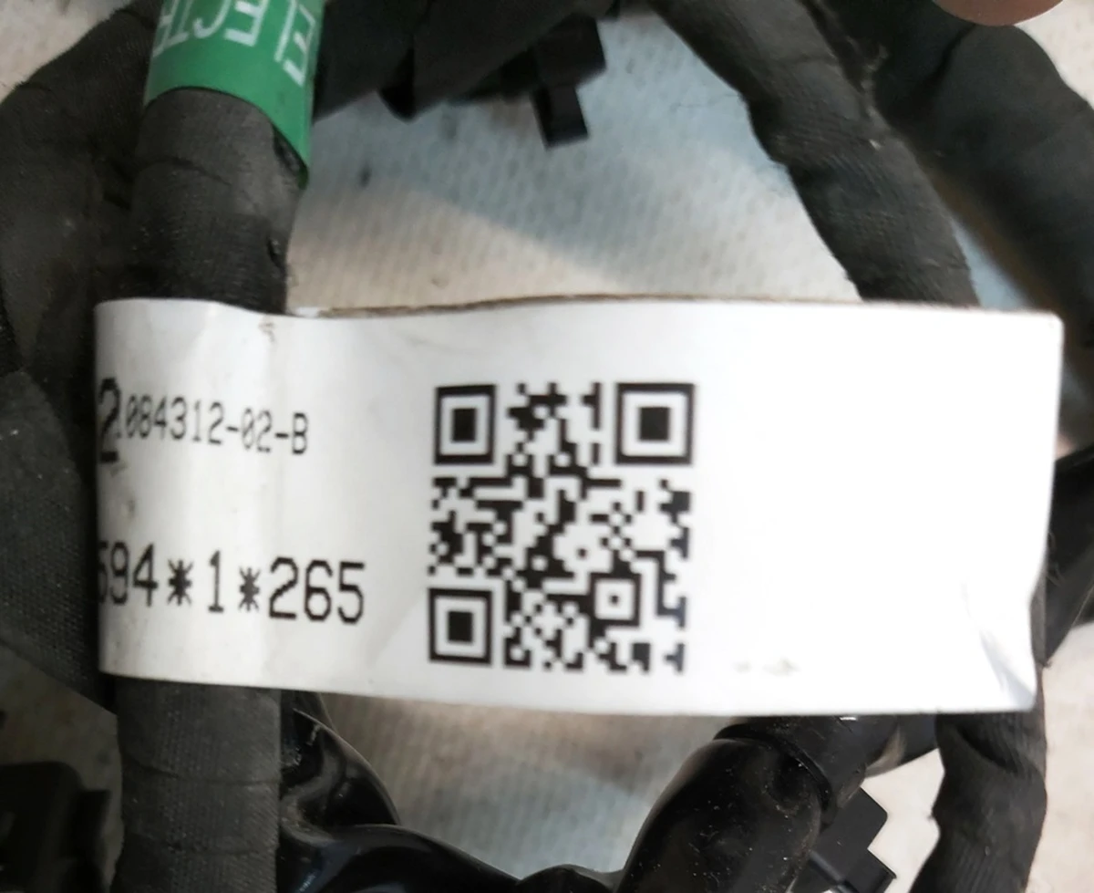 12 ASY,HARN,MS,FRONT SEAT,RHST GEN3 Tesla model S REST AG159297-A2