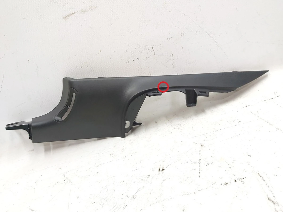 6 M3, UPPER C-PILLAR REAR, ASY, LH with damage Tesla model 3 1086281-00-G