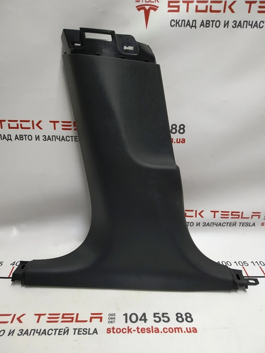 2 Накладка стойки В нижняя левая Tesla model 3 1086296-00-I