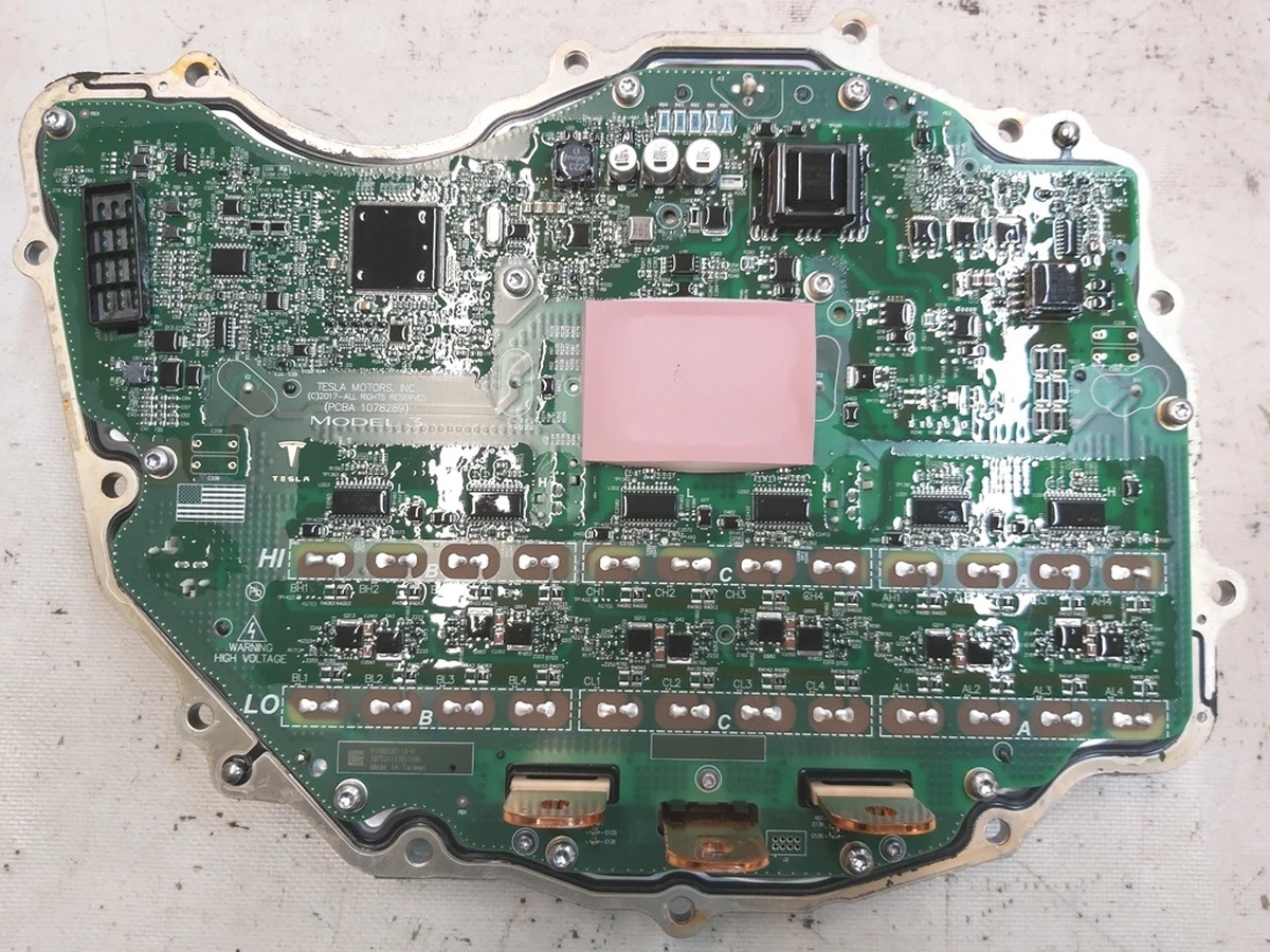 1 3DU- LOW CURRENT- TWO PHASE OPEN 1120990 (PCBA 1708289) Tesla Model 3, Model Y 1079904-17-L