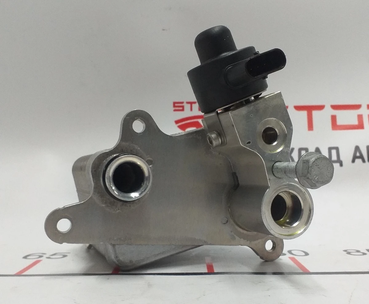 2 Heat exchanger/chiller (CHILLER) assembly with valve needle positioner (magnetic type) Tesla model 3 1133855-00-B