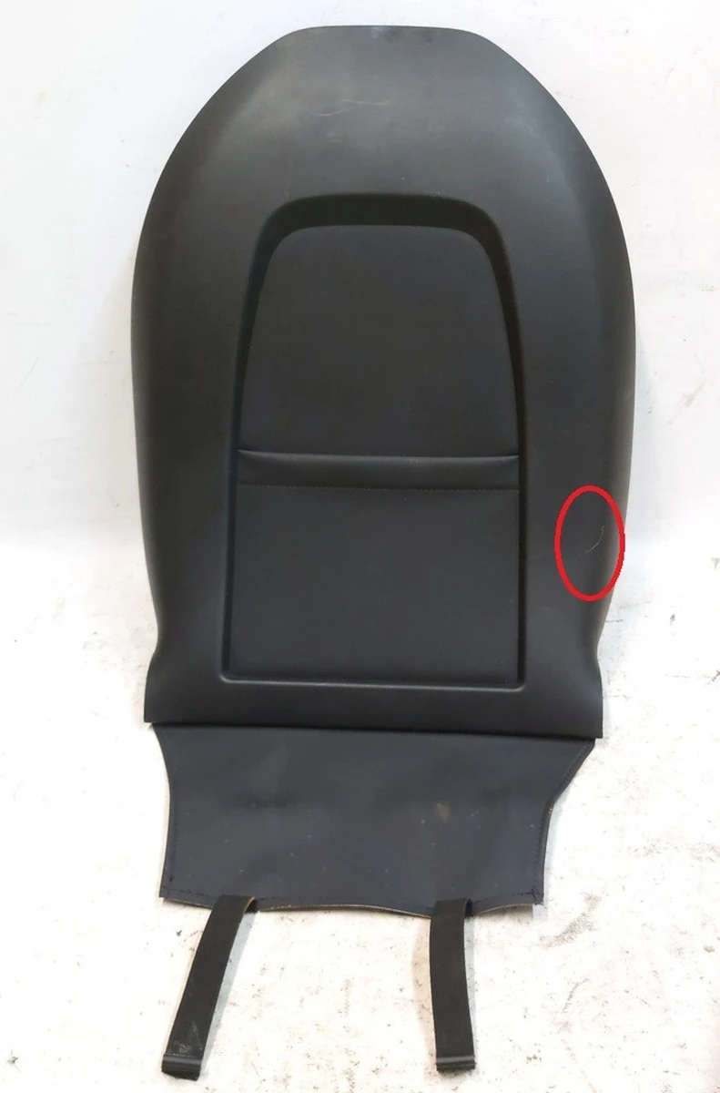 1 Чехол-накладка задняя спинки сиденья 1-го ряда с повреждением Tesla model 3, model Y 1088966-00-B