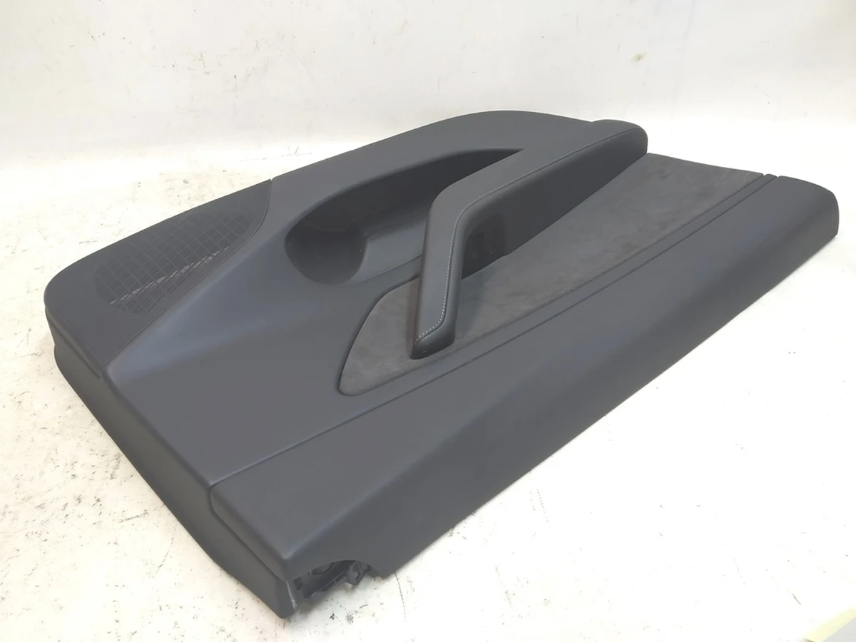 1 Карта двери передней левой PREM BLACK (отделка мягкая) c блоком стеклопод.(глянец) с повреждением Tesla model 3 1090409-91-L