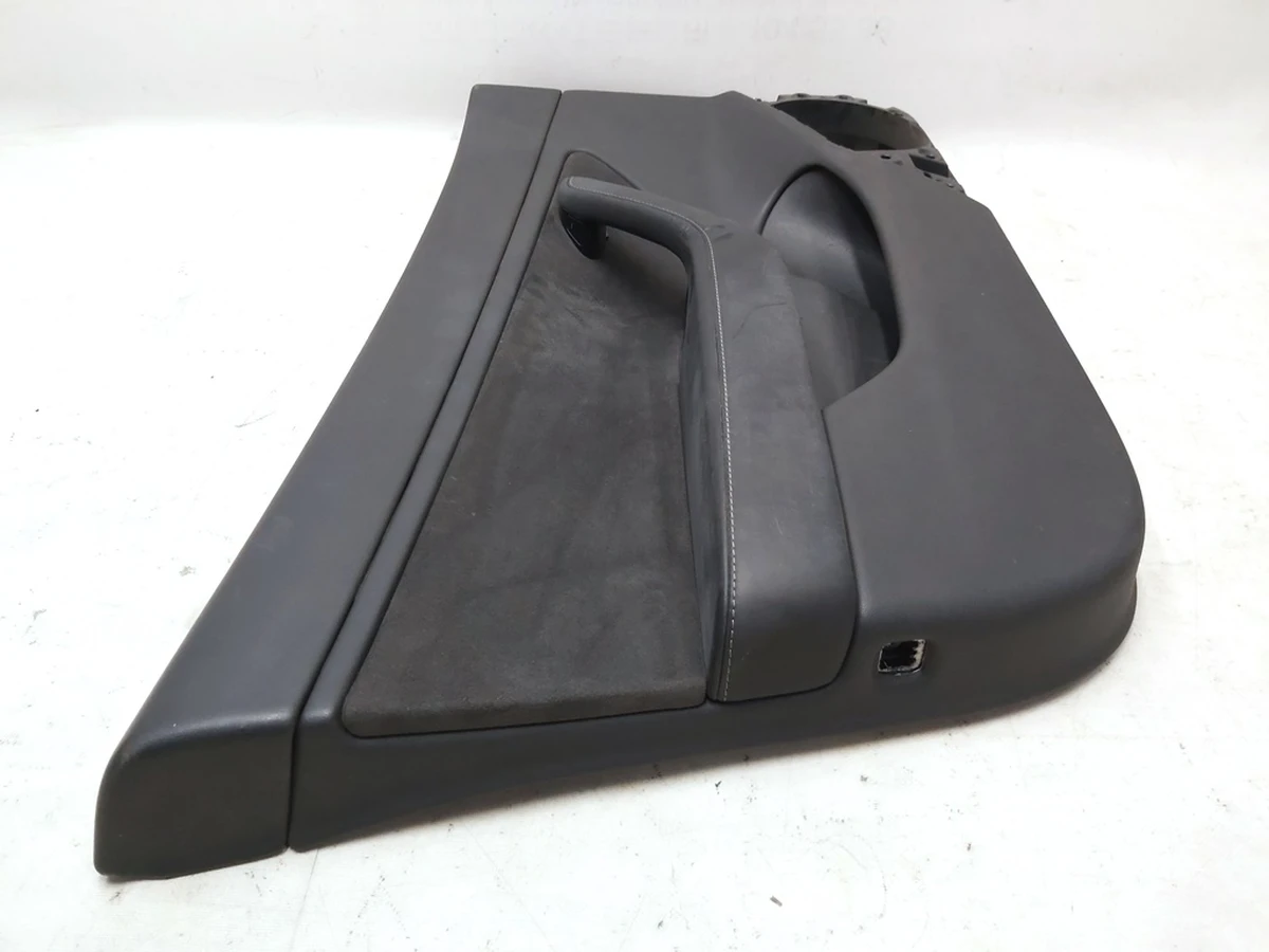 1 Карта дверей передньої лівої PREM BLACK з блоком склопідйомника (глянець) з пошкодженням без накладки на динамік Tesla model 3 1090409-91-L