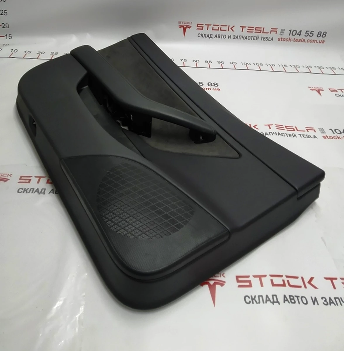 Карта двери передней левой в сборе с блоком рег. стеклоподъемниками PREM BLACK Tesla model 3 1090409-91-K