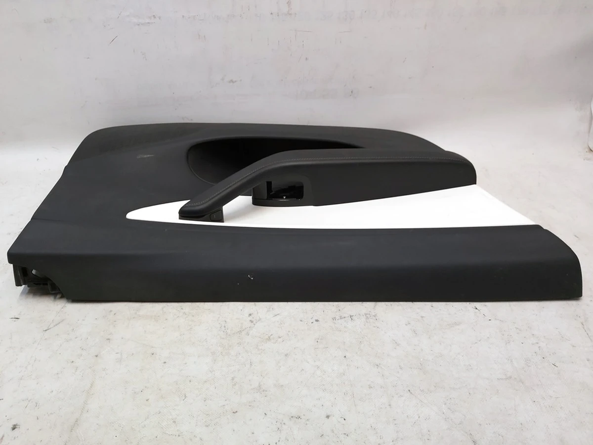 1 DOOR TRIM FRONT, LEFT HAND LEFT HAND DRIVE ASY, PREM WHITE without window lifter unit, speaker with damage Tesla model 3 1090409-92-L