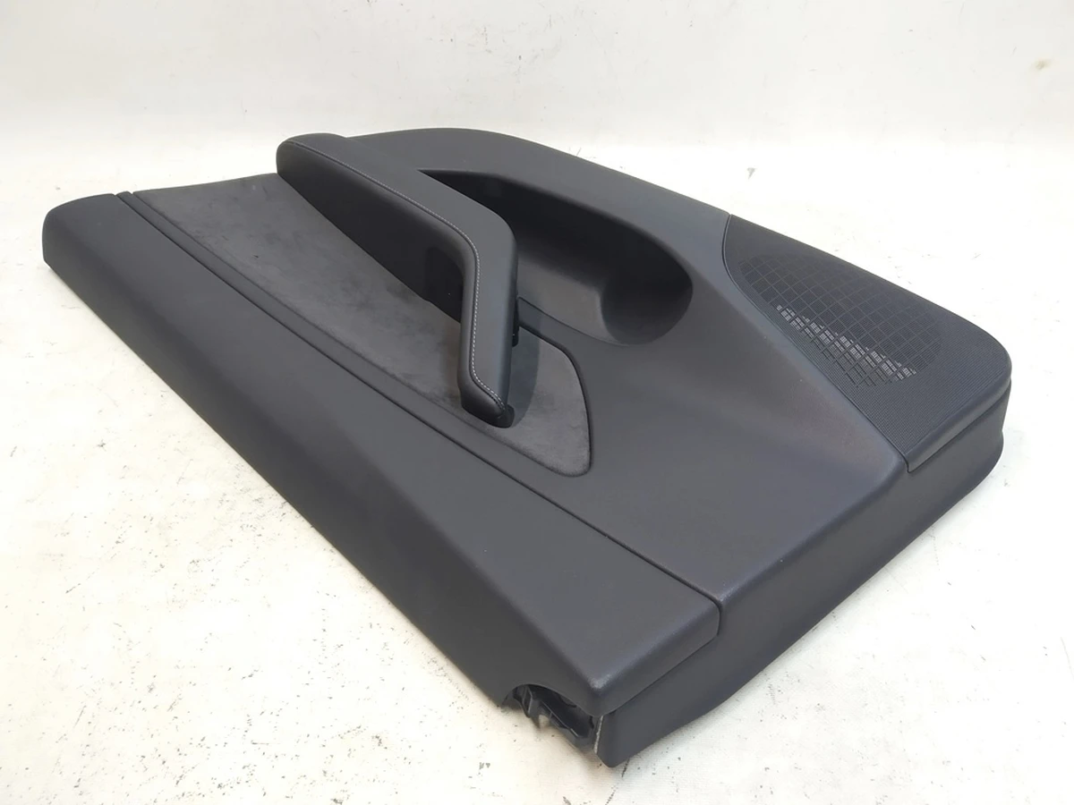 14 Карта двери передней правой PREM BLACK (отделка мягкая) c блоком стеклопод.(глянец) Tesla model 3 1090411-91-L