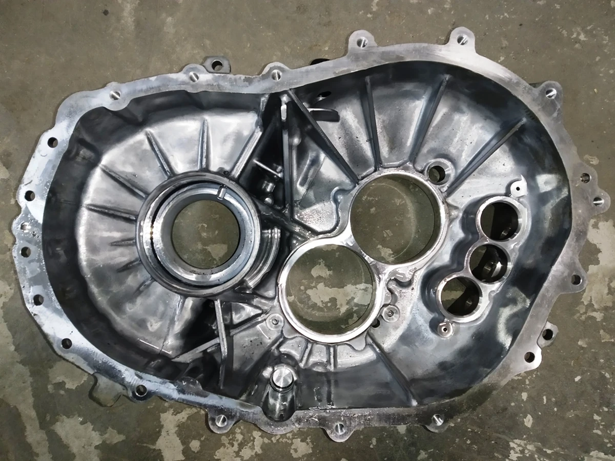 1 Картер редуктора мотора заднього MOSFET з боку статора Tesla model 3 1120970-00-F