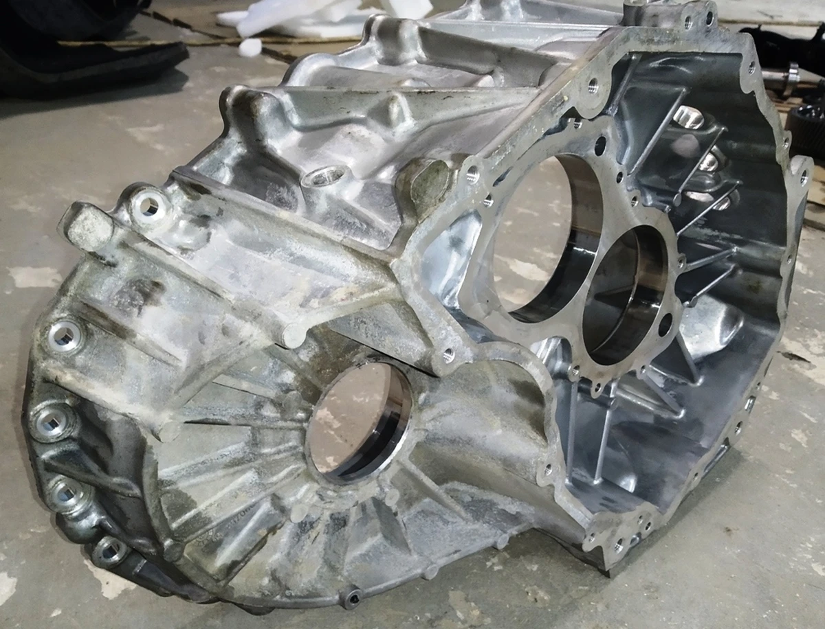 1 Картер редуктора мотора заднього MOSFET з боку статора Tesla model 3 1120970-00-F