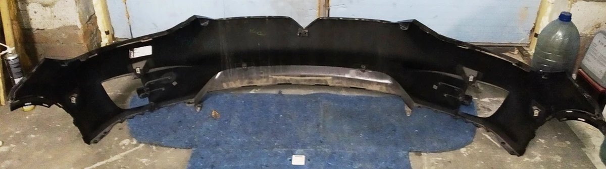 MX FRONT FASCIA 2.5 ASSY, SVC, SOLID BLACK-PBSB (DAMAGED) Tesla model X 1091879-S1-A