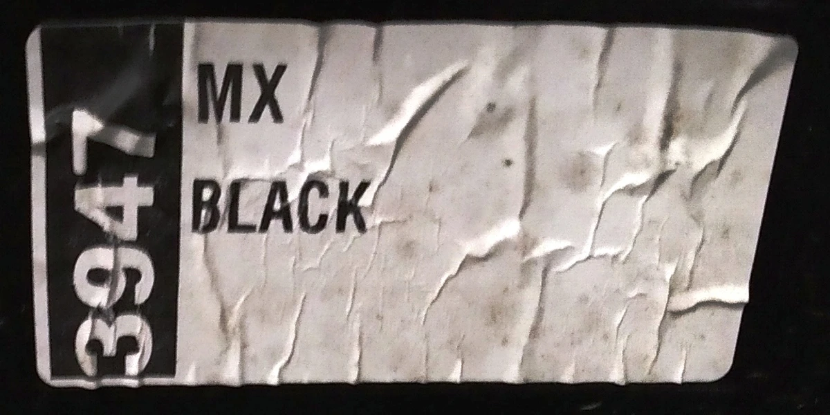 MX FRONT FASCIA 2.5 ASSY, SVC, SOLID BLACK-PBSB (DAMAGED) Tesla model X 1091879-S1-A