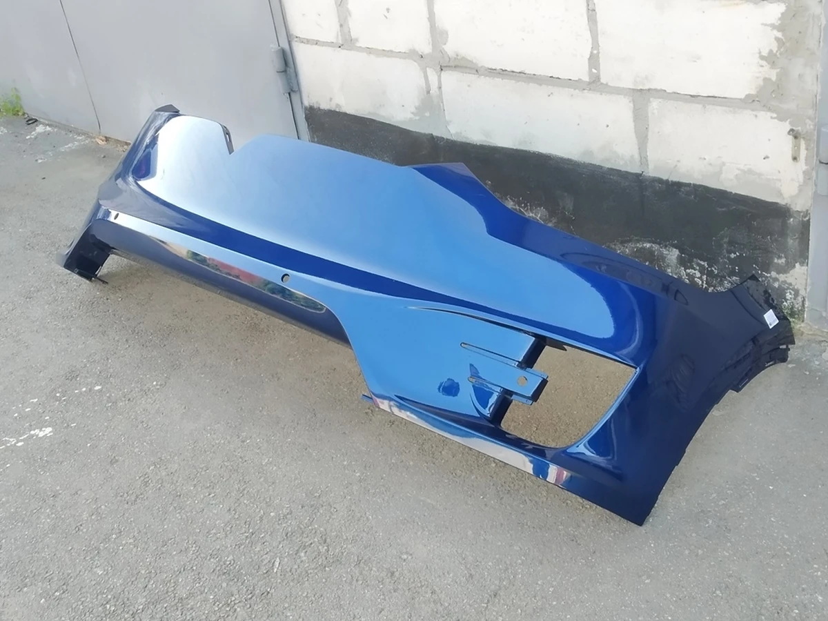 Бампер передній DEEP BLUE METALLIC-PPSB з пошкодженням Tesla Model X 1091879-S5-A