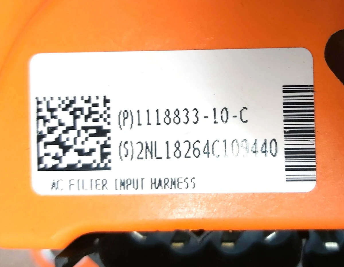 5 Контактор зарядки основної батареї здвоєний в зборі Tesla model 3 1118833-10-C