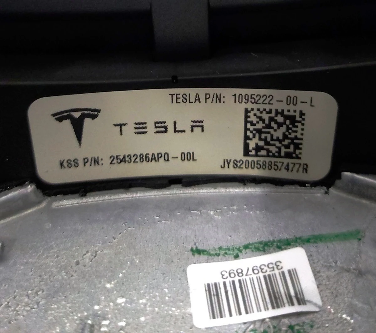1 M3 - SW ASSY, PUR PREMIUM Tesla model 3 1095222-00-N