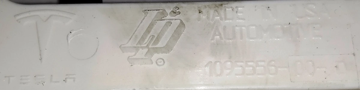 12 Cushioning element of the lower part of the 1st row seat Tesla Model 3, Model Y 1095556-00-D