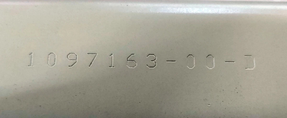 3 Підсилювач кузовної панелі над заднім мотором нижній поперечний Tesla model 3 1097163-S0-D