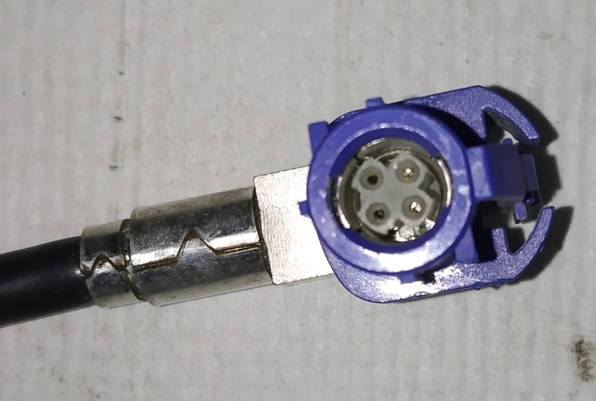 1 Кабель FAKRA от MCU к автопилоту компютера автомобиля LD5-221-0275-C-GTesla model 3 1098058-S0-M