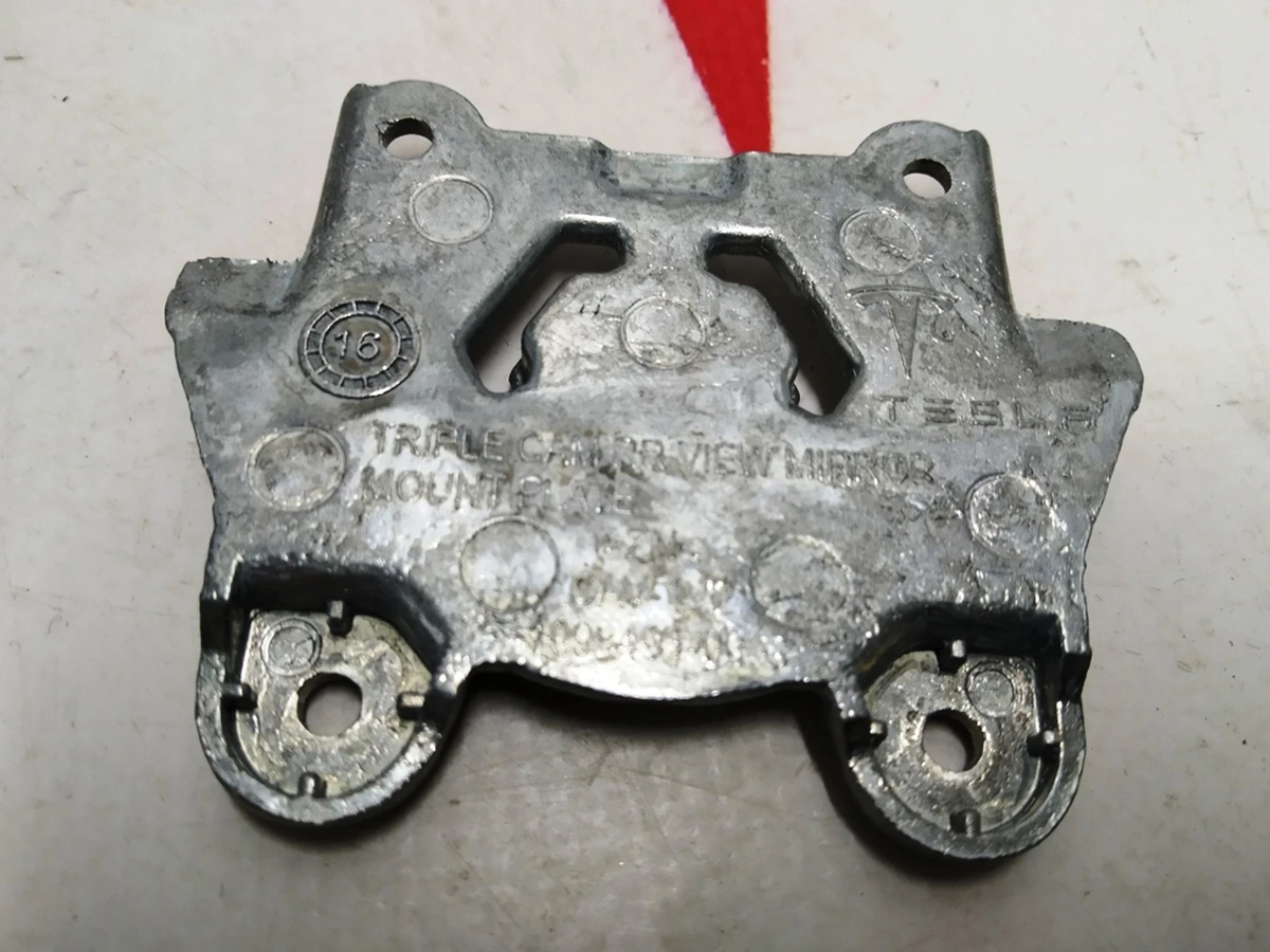 10 Rear view mirror and camera mounting bracket TRIPLE Tesla model S REST 1098491-00-C