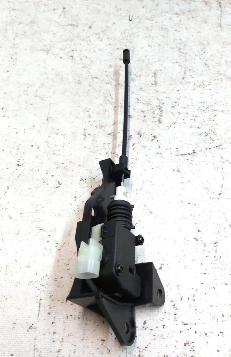 4 M3 FRUNK LATCH ACTUATOR PRIMARY RELEASE with bracket and cable assembly Tesla model 3 1098789-00-D