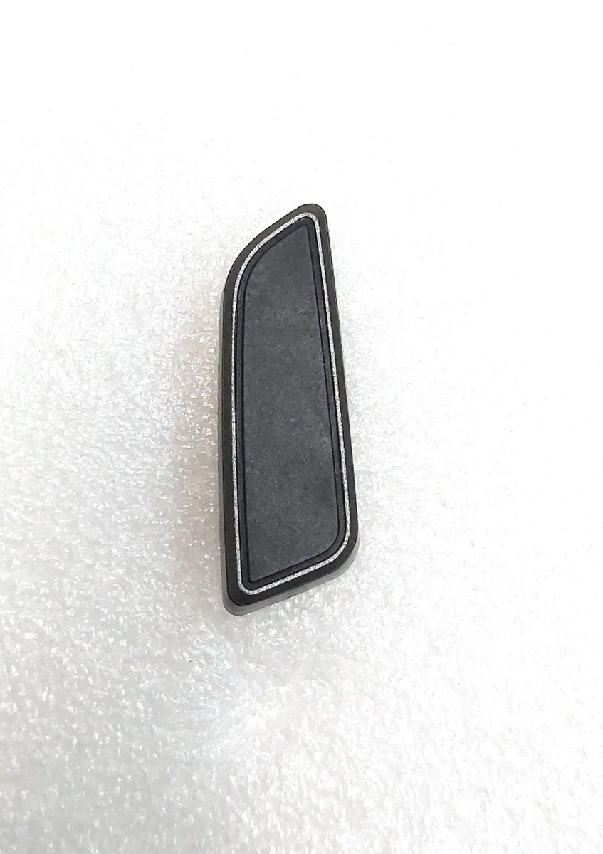 2 FIRST ROW RECLINER BUTTON - LEFT HAND GRAPHITE Tesla Model S REST, Model X, Model 3, Model Y 1098841-00-E