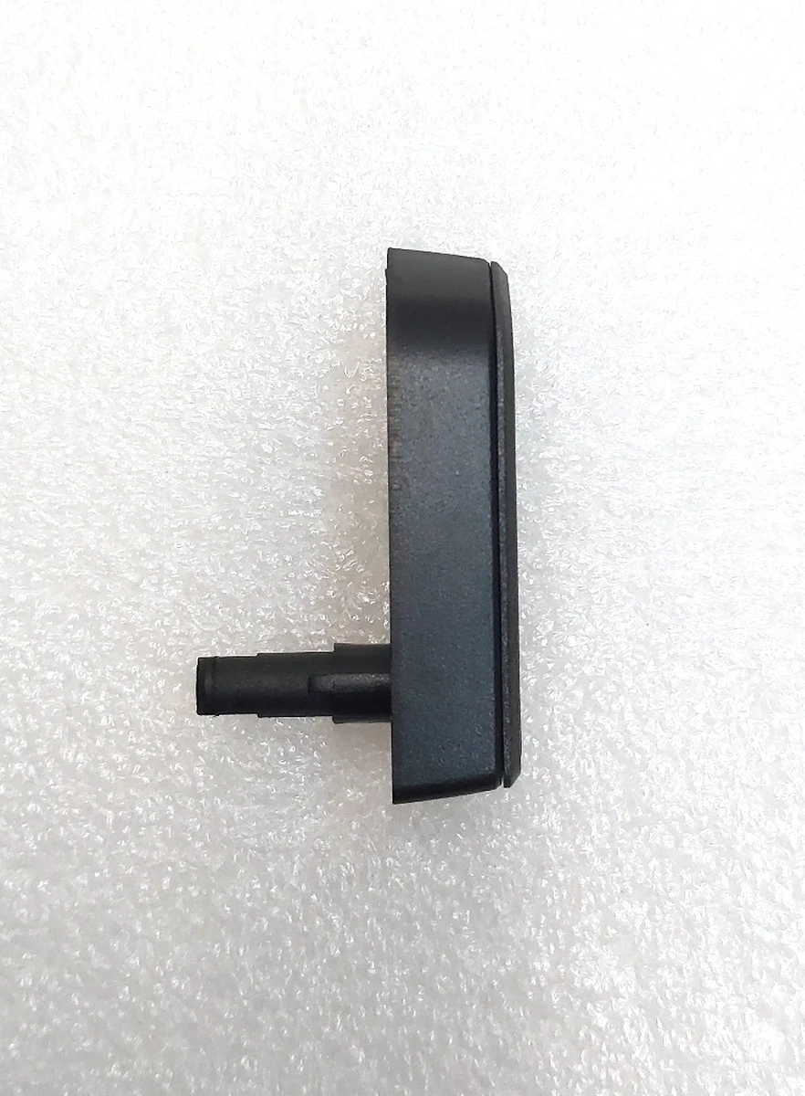 2 FIRST ROW RECLINER BUTTON - LEFT HAND GRAPHITE Tesla Model S REST, Model X, Model 3, Model Y 1098841-00-E
