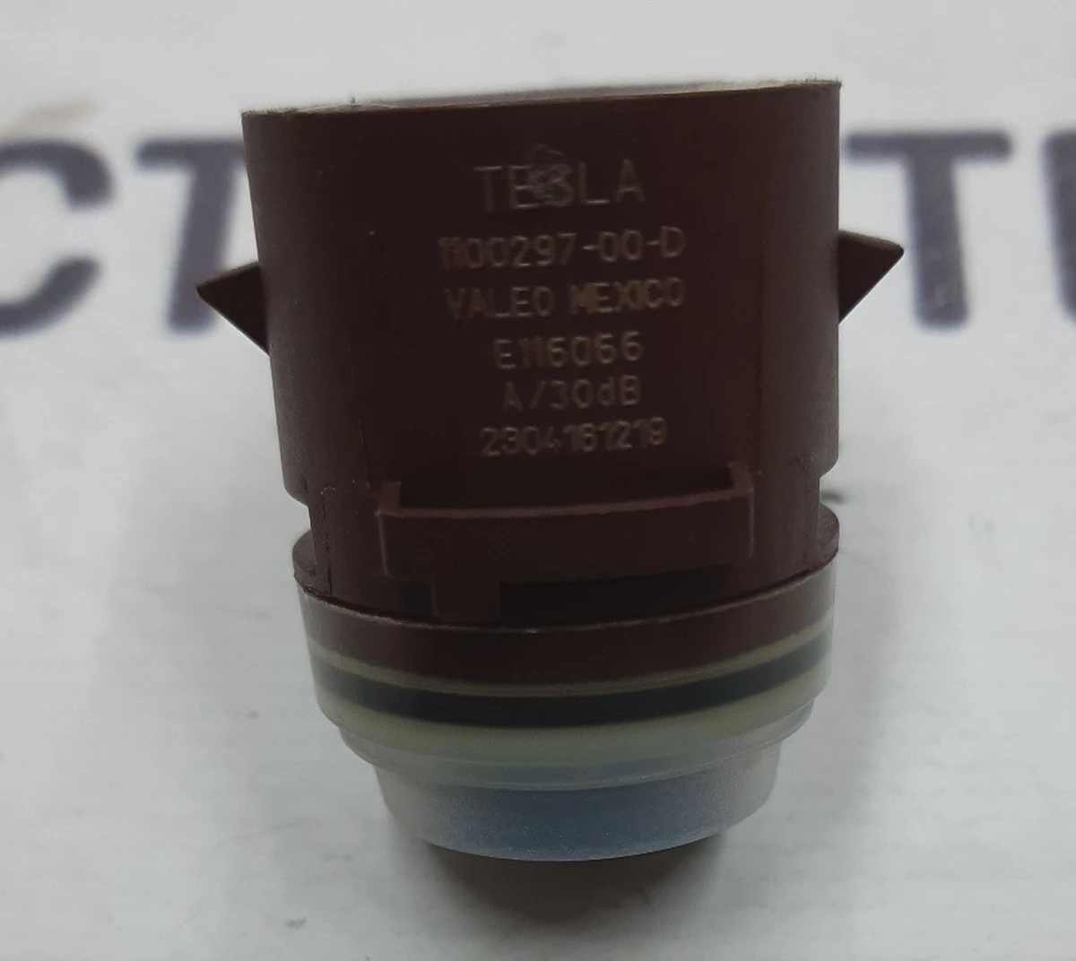 1 Parktronic sensor S1 S6 AP2 with rubber ring NEW Tesla model S 3 X REST 1100297-00-D