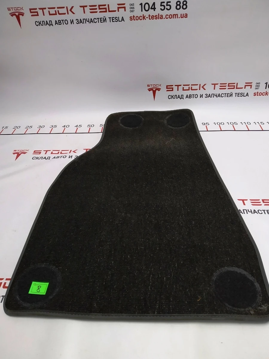 2 Килимок салону першого ряду сидінь пасажирський Tesla Model X 1100517-02-B